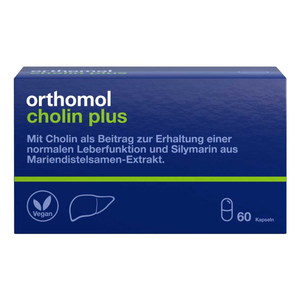Orthomol Choline Plus Capsules, 60 pcs PZN 12502563