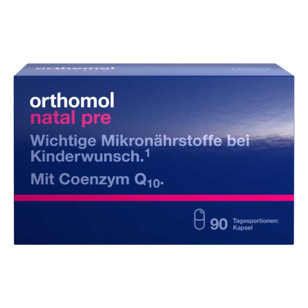 Orthomol Natal pre capsules, 90 pcs PZN 17206467