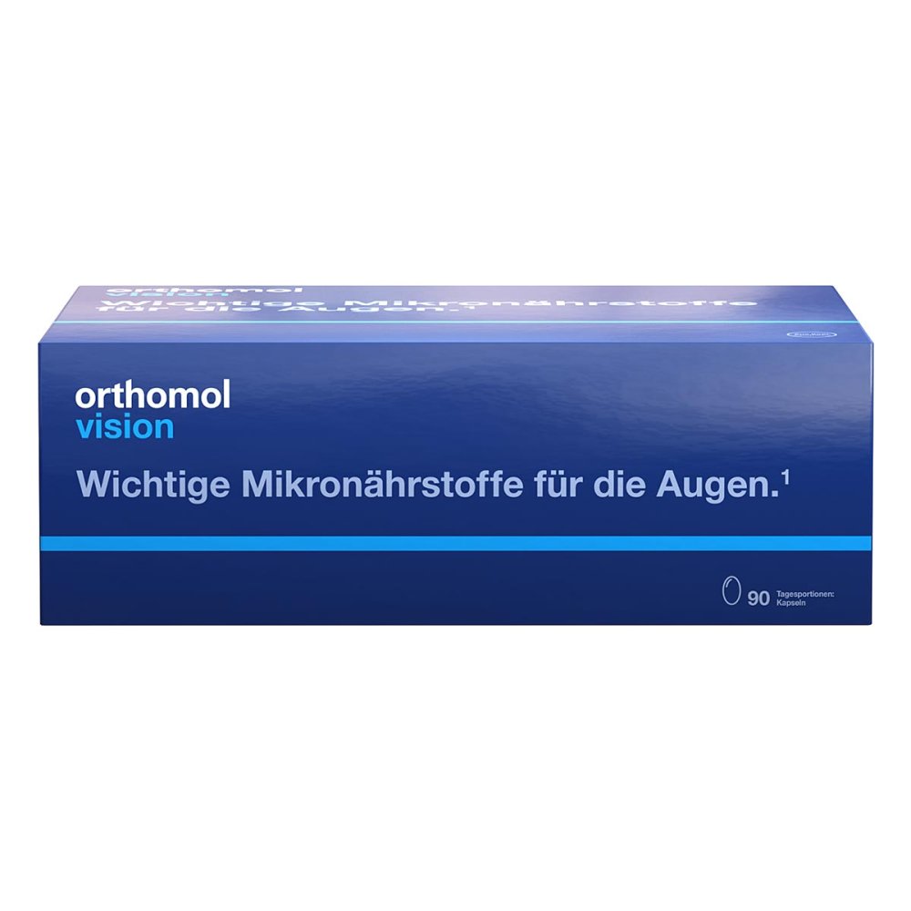 Orthomol Vision Capsules, 90 pcs PZN 07142430