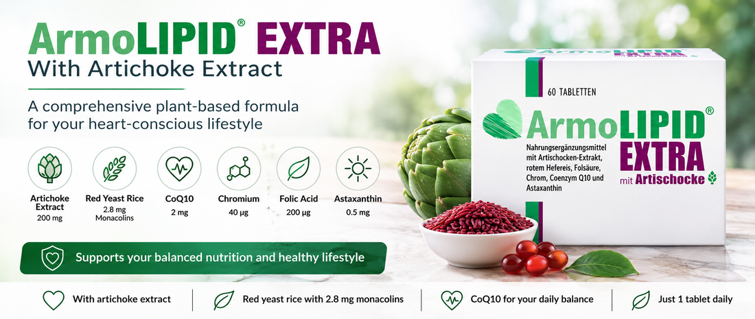 What Is Red Yeast Rice and Why Is It Combined with Artichoke, CoQ10 & Chromium?
