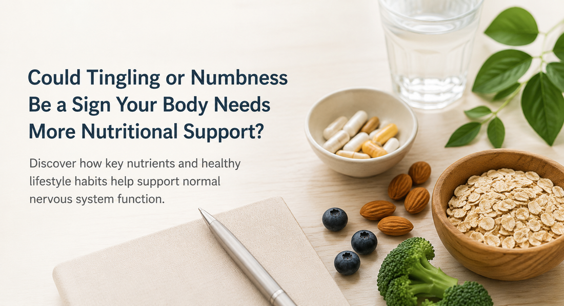 Could Tingling or Numbness Be a Sign That Your Body Needs More Nutritional Support?