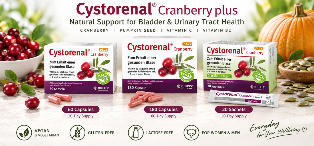 Cranberry & Pumpkin Seed for Bladder Health: What Does Cystorenal Cranberry Plus Actually Do?