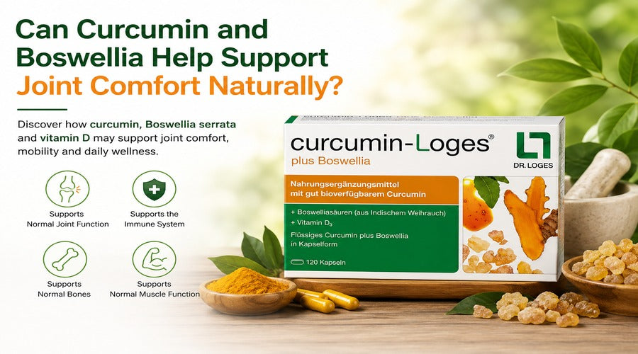 Can Curcumin and Boswellia Help Support Joint Comfort Naturally?
