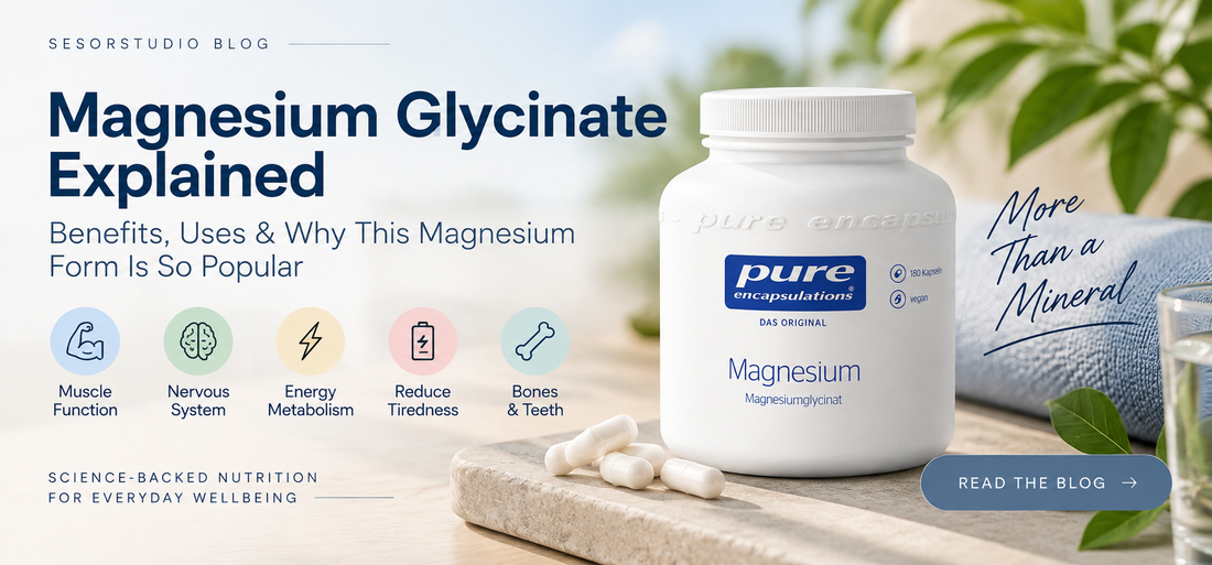Magnesium Glycinate Explained: Benefits, Uses & Why This Magnesium Form Is So Popular