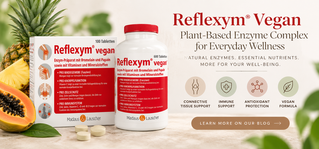 Reflexym® Vegan Enzyme Complex: Plant-Based Enzyme & Micronutrient Support for Everyday Wellness