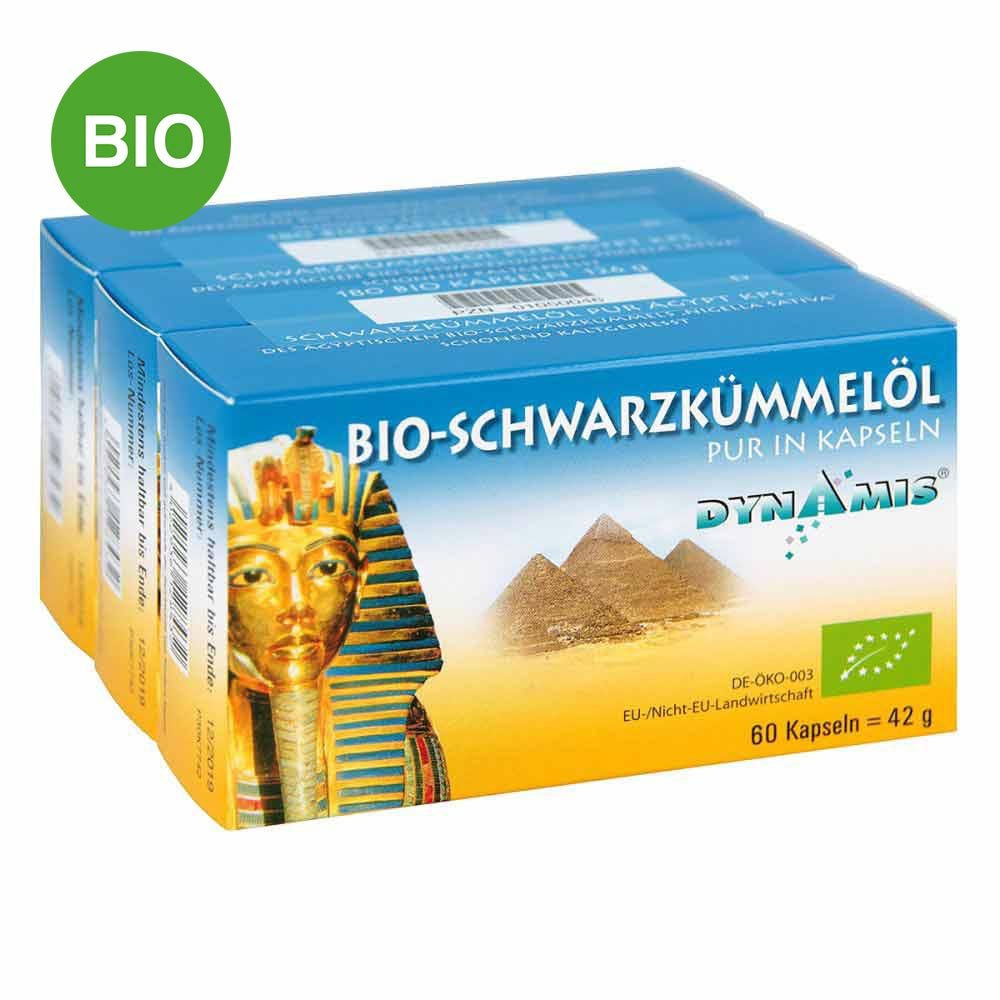 Egypt Organic Black Cumin Oil Capsules 180 Capsules PZN 01050046 Cold Pressed Nigella Sativa Thymoquinone High Strength Germany Import
