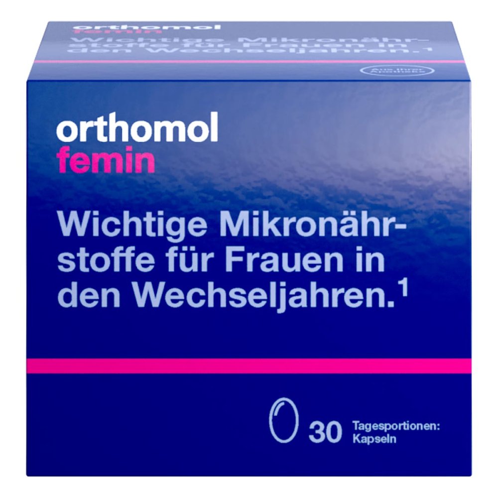 Orthomol Femin Capsules, 60 pcs PZN 01298993