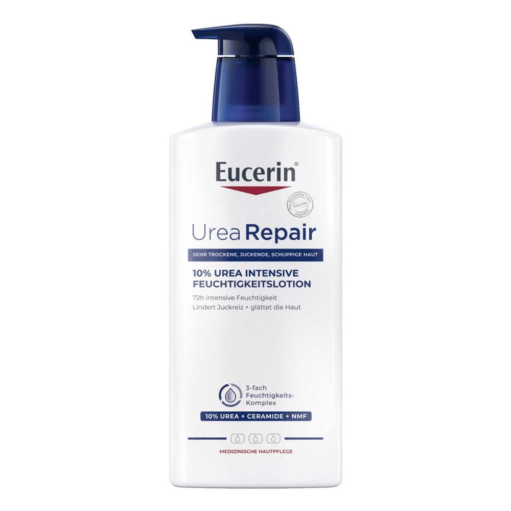 Eucerin 10%尿素密集护理身体 乳液  400毫升 PZN 11678159 针对极干性肌肤