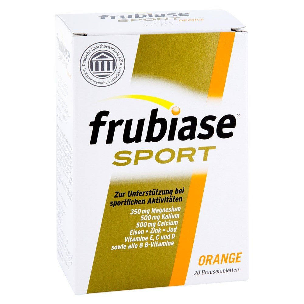 Frubiase Sport 橙味泡腾片 20 片 PZN 00737396