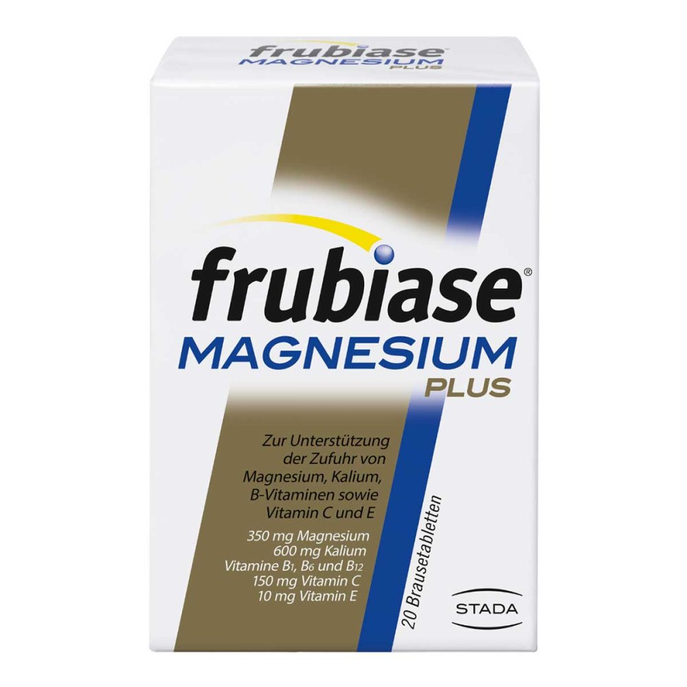 Frubiase Magnesium Plus effervescent tablets, 20 pcs PZN 02833709