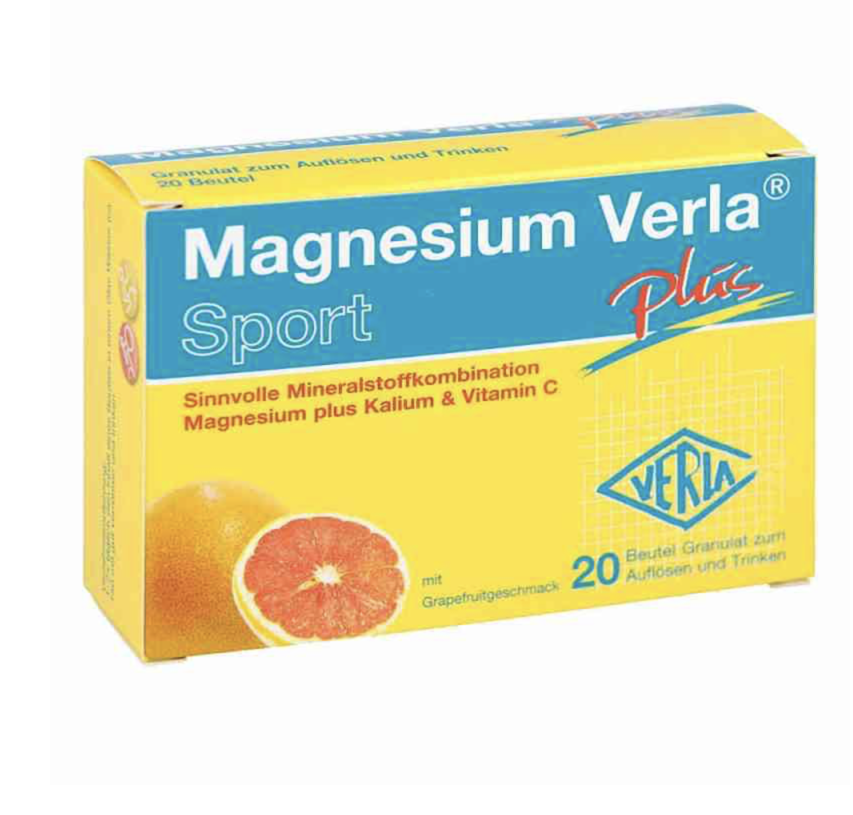 Verla plus 镁颗粒，20 粒 PZN 01007889
