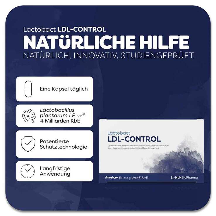 LACTOBACT LDL-Control 肠溶胶囊 30 粒