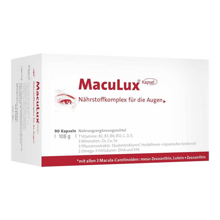 Maculux 胶囊，90 粒 PZN 16688027