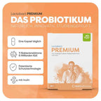Lactobact Premium 150 Gastro-Resistant Capsules | 11 Probiotic Strains & Inulin | 8 Billion CFU | Vegan | Made in Germany PZN 18487439