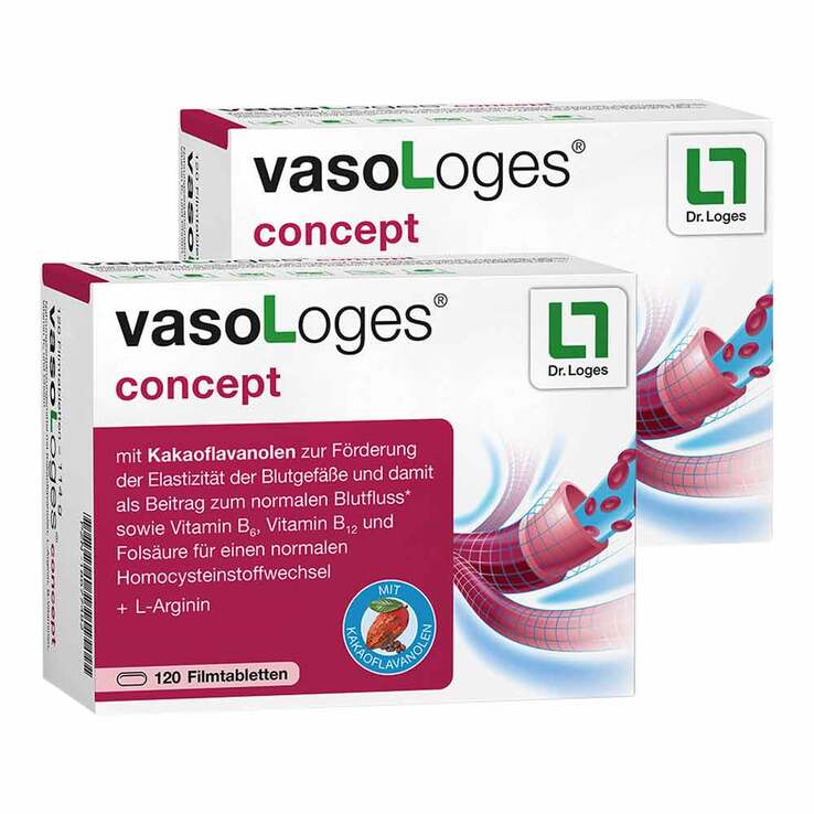 Vasologes concept film-coated tablets, 240 pcs PZN 18677499