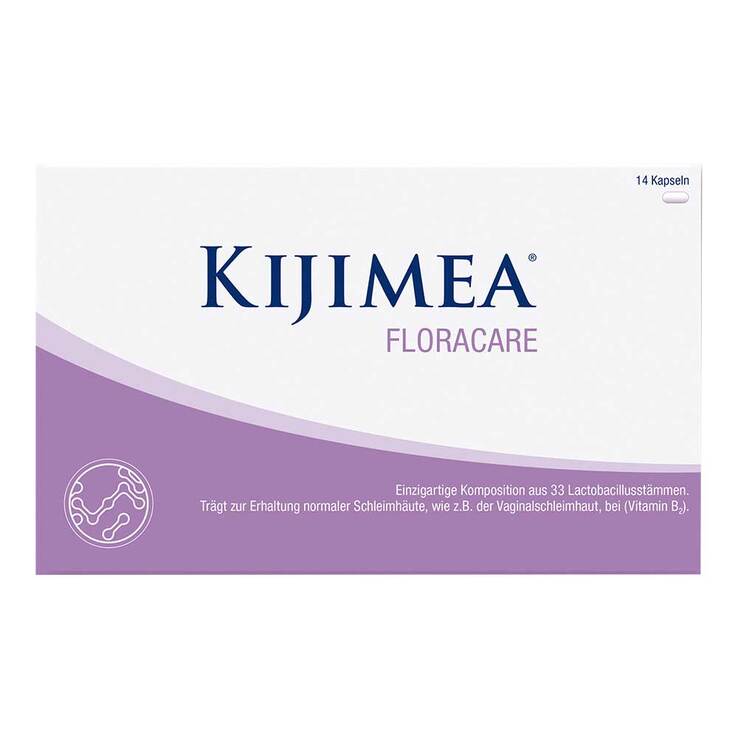 Kijimea FloraCare Capsules 28 pcs | Probiotic + Biotin for Intestinal Flora & Skin | PZN 19249305