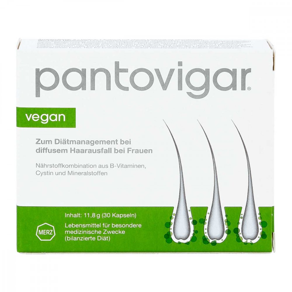 Pantovigar 素食胶囊，30 粒 PZN 17380030