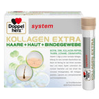Doppelherz System Kollagen Extra 30 Drinking Vials PZN 17215437 2.5 g Collagen Peptides + Hyaluronic Acid | Hair, Skin & Connective Tissue Support
