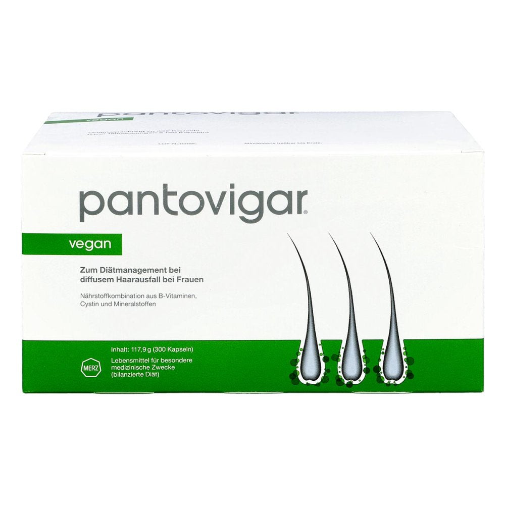 Pantovigar 素食胶囊，300 粒 PZN 17380047