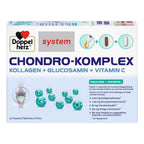 Doppelherz System Chondro Complex | Collagen, Glucosamine, Chondroitin & Omega-3 | Complete Joint Support Formula | 30 Daily Packs | PZN 18839967