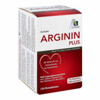 Avitale Arginin Plus 120 Tablets | 3,000 mg L-Arginine | Vitamin B1, B6, B12 & Folic Acid | Heart Health & Homocysteine Metabolism | PZN 12470509