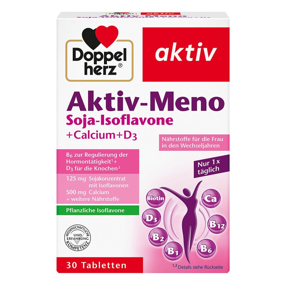 Doppelherz Aktiv-Meno 片剂，30 片 PZN 02898749