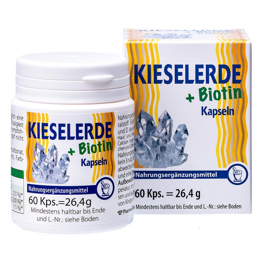 Silica + Biotin Capsules 60 pcs PZN: 08869677