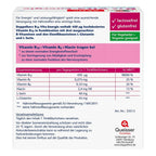 Doppelherz aktiv B12 Vita-Energie | Vitamin B12 450 μg + B1, B6 & Niacin | Energy & Fatigue Support | Vegan | 30 Drinking Bottles | PZN 15252954