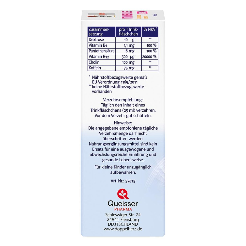 Doppelherz system Vitamin B12 Plus drinking ampoules, 10x25 ml PZN 09071390
