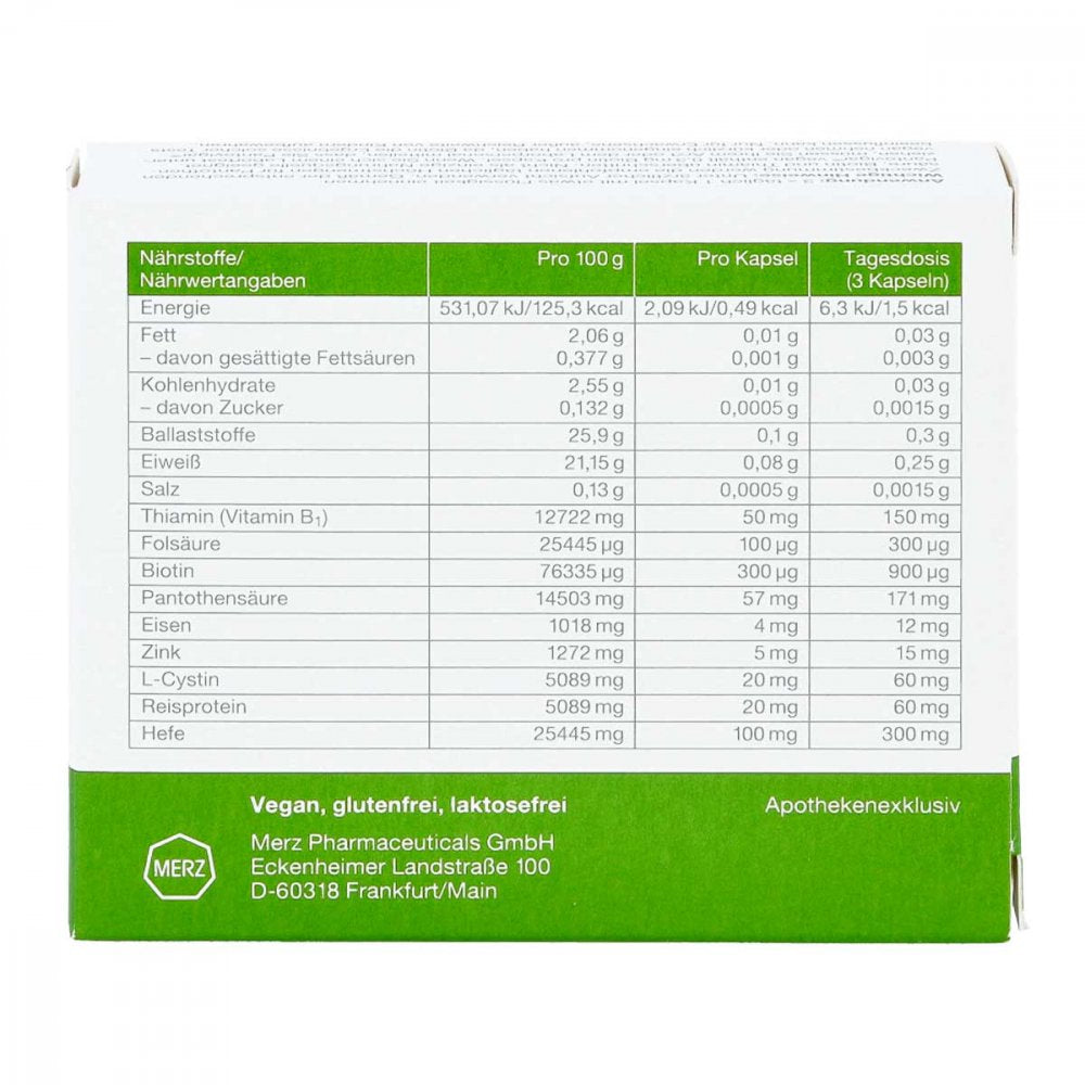 Pantovigar 素食胶囊，30 粒 PZN 17380030