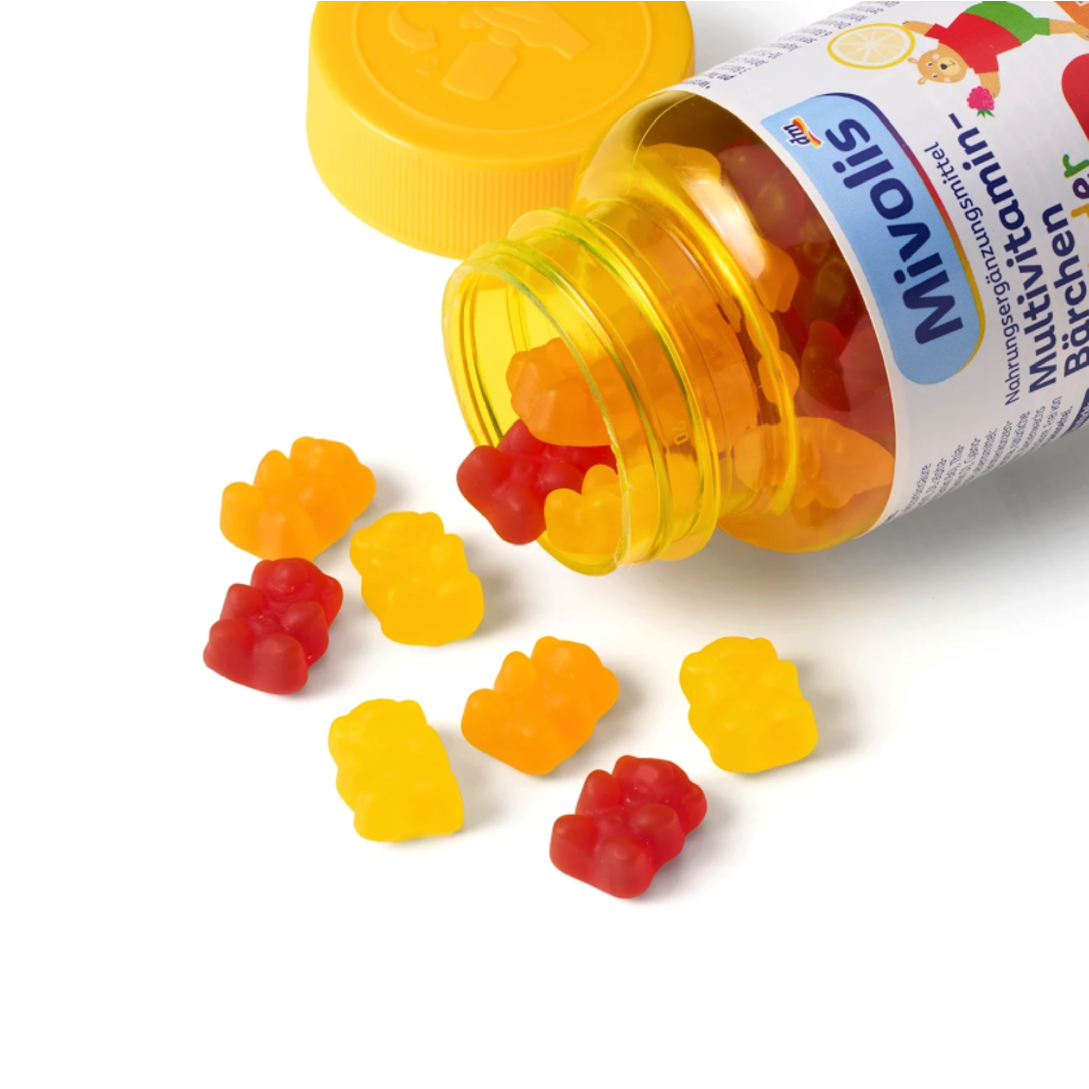 Mivolis Kids Multivitamin Gummies – 3 Bottles (180 Count) | Daily Immune Support