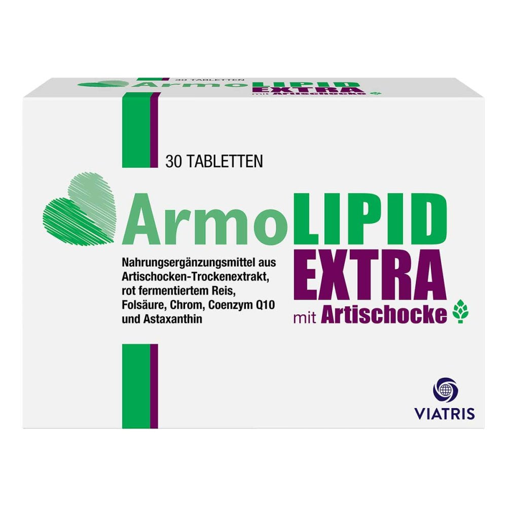 Armolipid Extra Tablets with Artichoke 30 pcs PZN 18498727