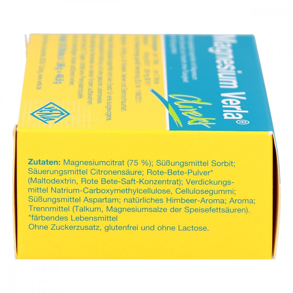 Magnesium Verla direct granules raspberry, 30 pcs PZN 07396685