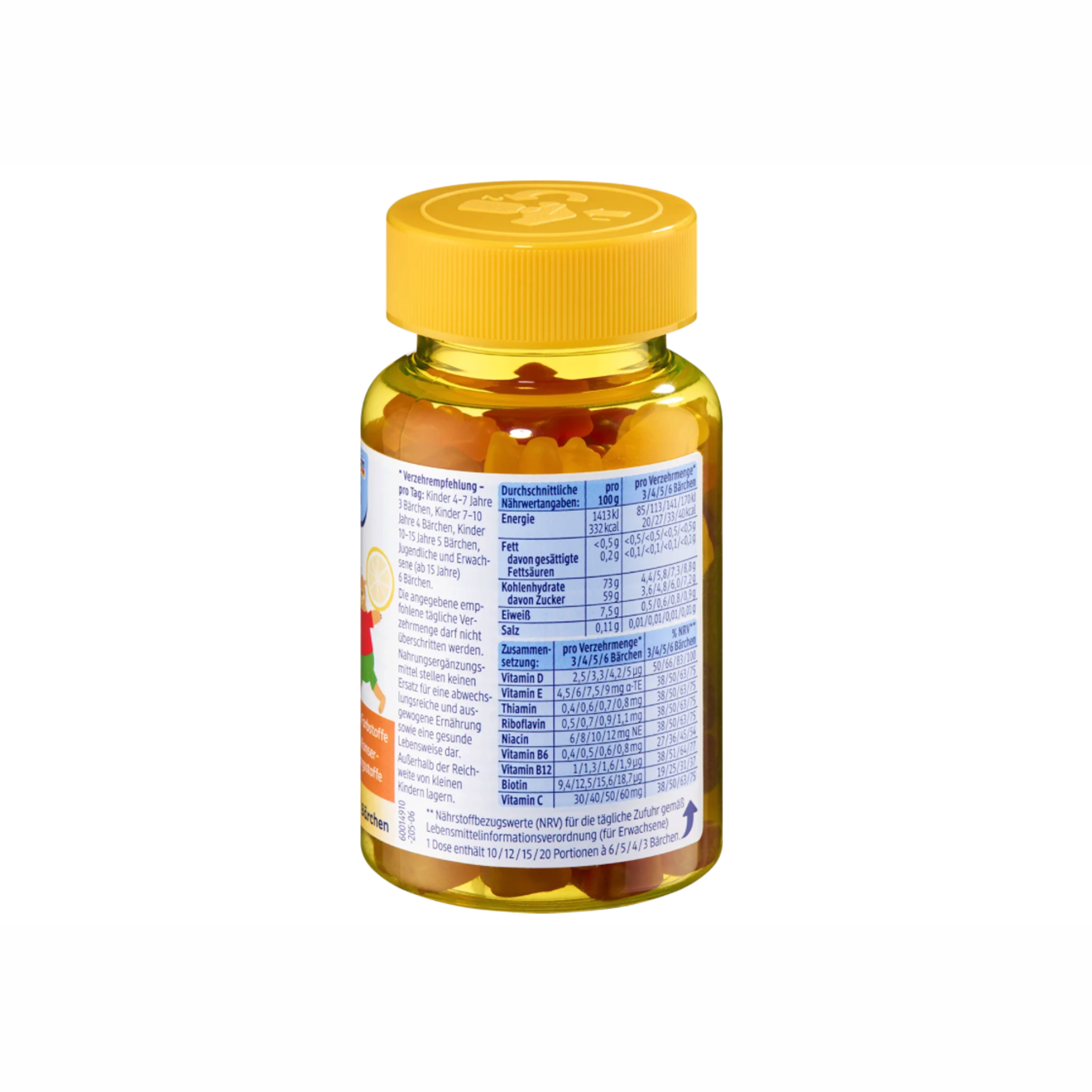 Mivolis Kids Multivitamin Gummies – 3 Bottles (180 Count) | Daily Immune Support