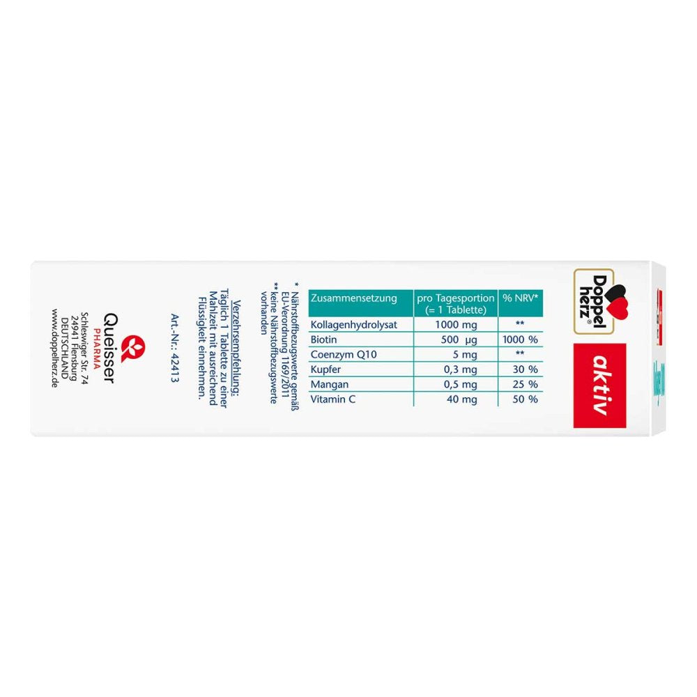 Doppelherz Collagen 1000 Tablets, 100 pcs PZN 18389369