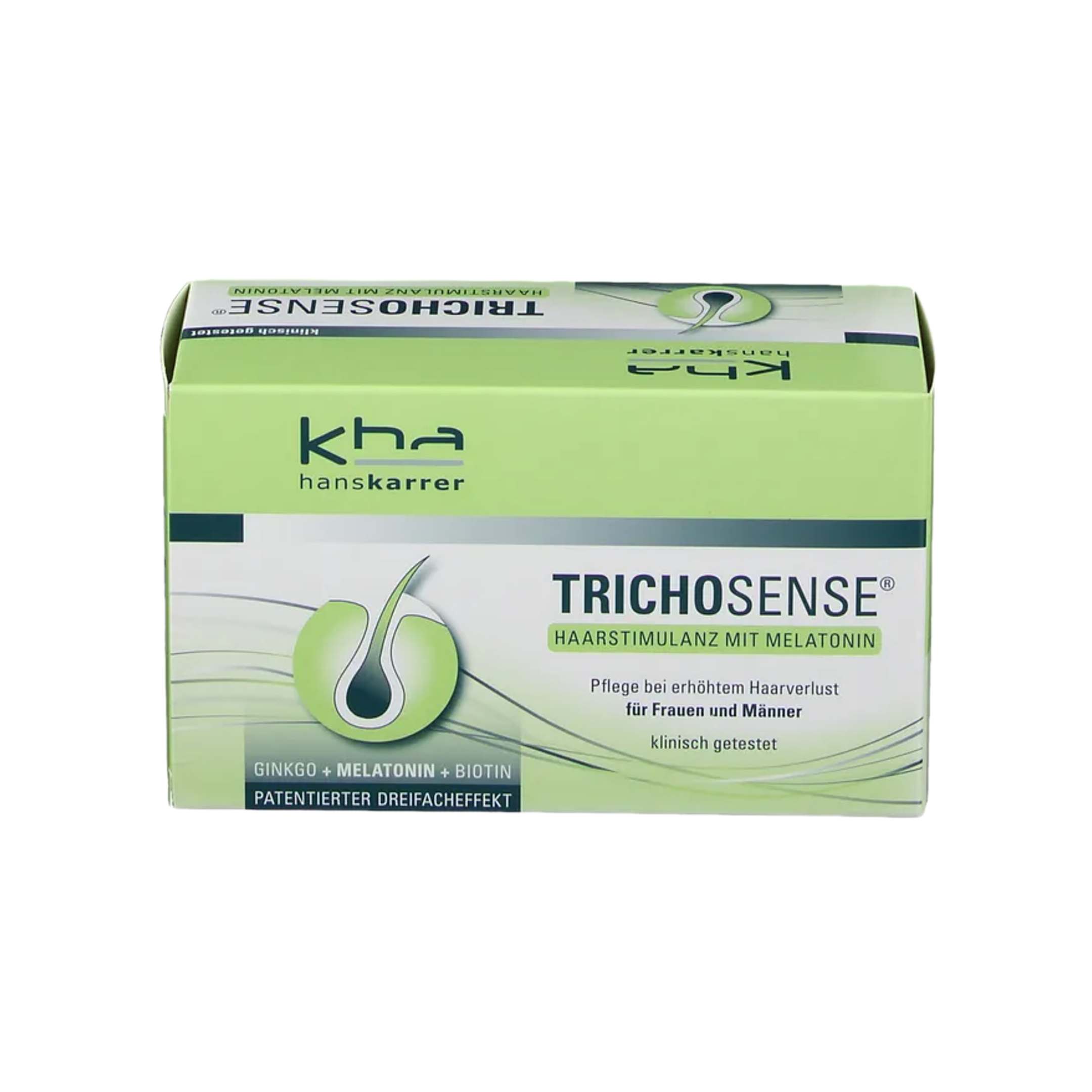 TRICHOSENSE Solution 30 × 3 ml Single-Dose Applicators PZN 00202324 | Melatonin Scalp Care Solution | For Thinning Hair | Cosmetic Hair Care