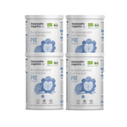 Löwenzahn Organics PRE Organic Infant Formula Family Value Pack 1600g 4 × 400 g | Whole Milk Recipe | From Birth | Organic | Palm Oil Free | Made in Germany