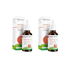 GLYCOWOHL Vitamin D3 + K2 Drops 40 ml 2 Bottles| 1000 IU Vitamin D3 + 30 μg K2VITAL® per Drop | 1,360 Drops Total  PZN 19745375