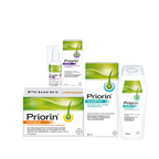 Priorin Complete Hair Care System | Liquid 50 ml (PZN 11711661) + Capsules 270 (PZN 15266092) + Shampoo 200 ml (PZN 11072480) | Complete Inside & Outside Hair Care