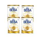 Nestlé BEBA SUPREME Junior 1+ Toddler Milk Family Value Pack 3200g 4 × 800 g | From 1 Year | 6 HMOs, B. infantis & B. lactis | Hydrolyzed Protein | Palm Oil Free