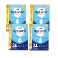 德国原装 Aptamil爱他美 Pronutra 2 段婴儿配方奶粉 4800克 4盒套装 4x1200g 适合6个月以上 含DHA、GOS/FOS、维生素C和D 不含棕榈油 德国制造