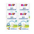 HiPP Organic COMBIOTIK 2 Follow-On Formula (No Starch) Family Value Pack 2400g 4 × 600 g | From 6 Months | Organic | Lactose Only | Natural Lactic Cultures & GOS