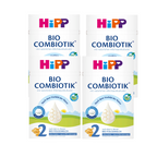 HiPP Organic COMBIOTIK 2 Follow-On Formula (No Starch) Family Value Pack 2400g 4 × 600 g | From 6 Months | Organic | Lactose Only | Natural Lactic Cultures & GOS