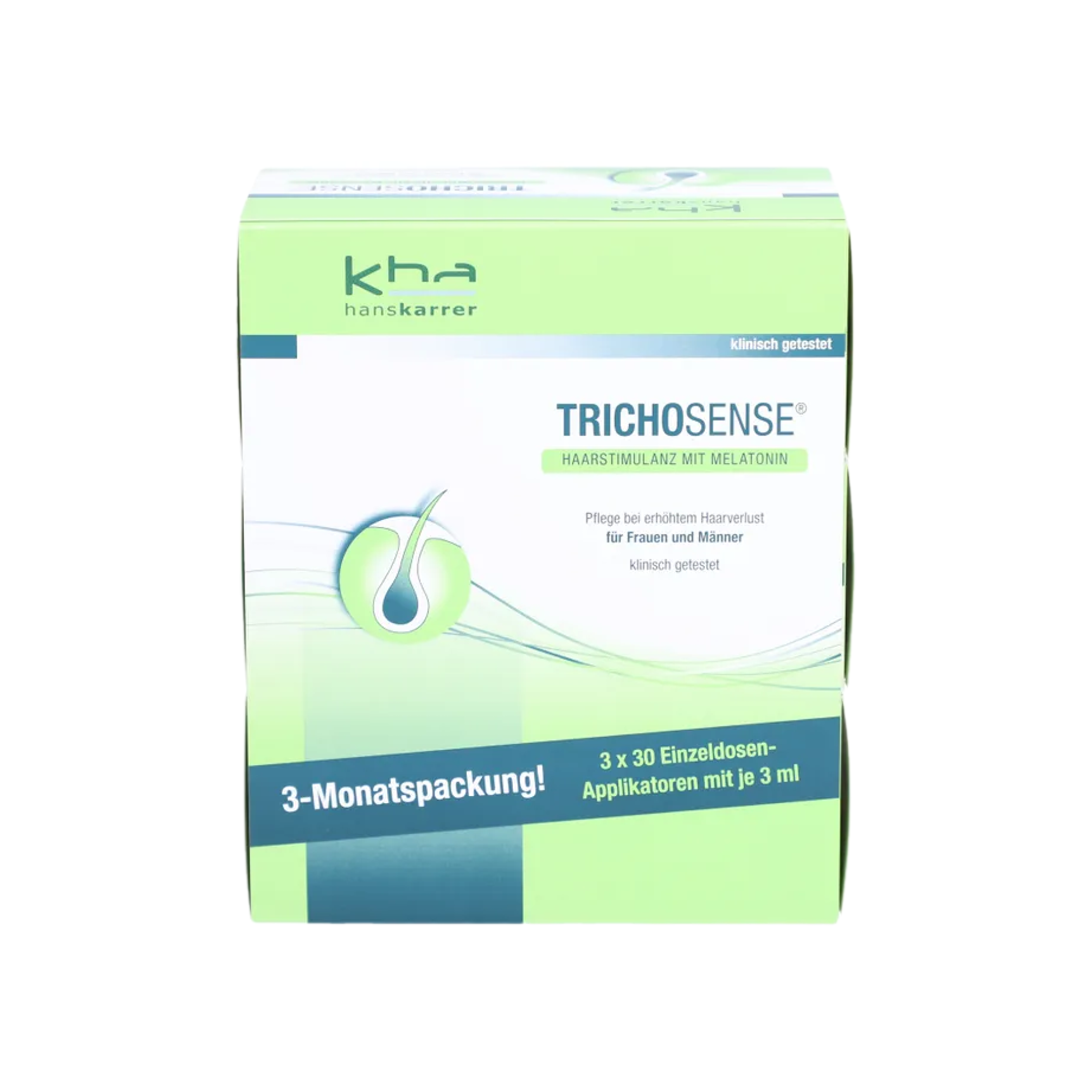 TRICHOSENSE Solution 100 ml PZN 03317915 | Melatonin & Ginkgo Biloba Scalp Care Solution | For Thinning Hair | Cosmetic Hair Care