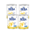 Nestlé BEBA PRE Infant Formula Family Value Pack 3200g 4 × 800 g From Birth | 5 HMOs & DHA | Lactose Only | Palm Oil Free
