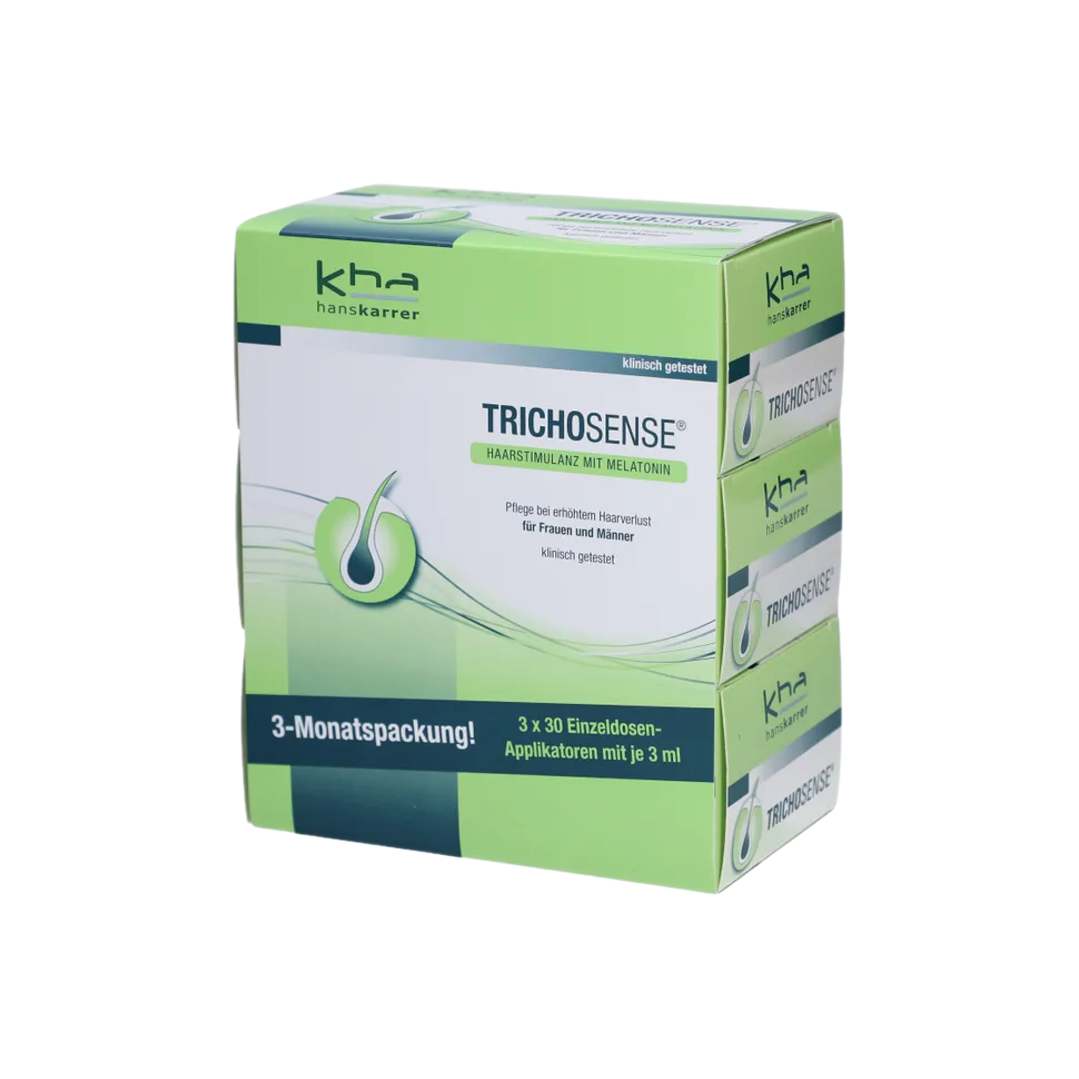 TRICHOSENSE Solution 100 ml PZN 03317915 | Melatonin & Ginkgo Biloba Scalp Care Solution | For Thinning Hair | Cosmetic Hair Care