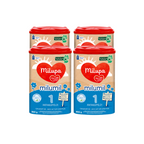 Milupa Milumil 1 Infant Formula Family Value Pack 3200g 4 × 800 g | From Birth | DHA & ARA | GOS/FOS Prebiotics | Palm Oil Free | Made in Germany