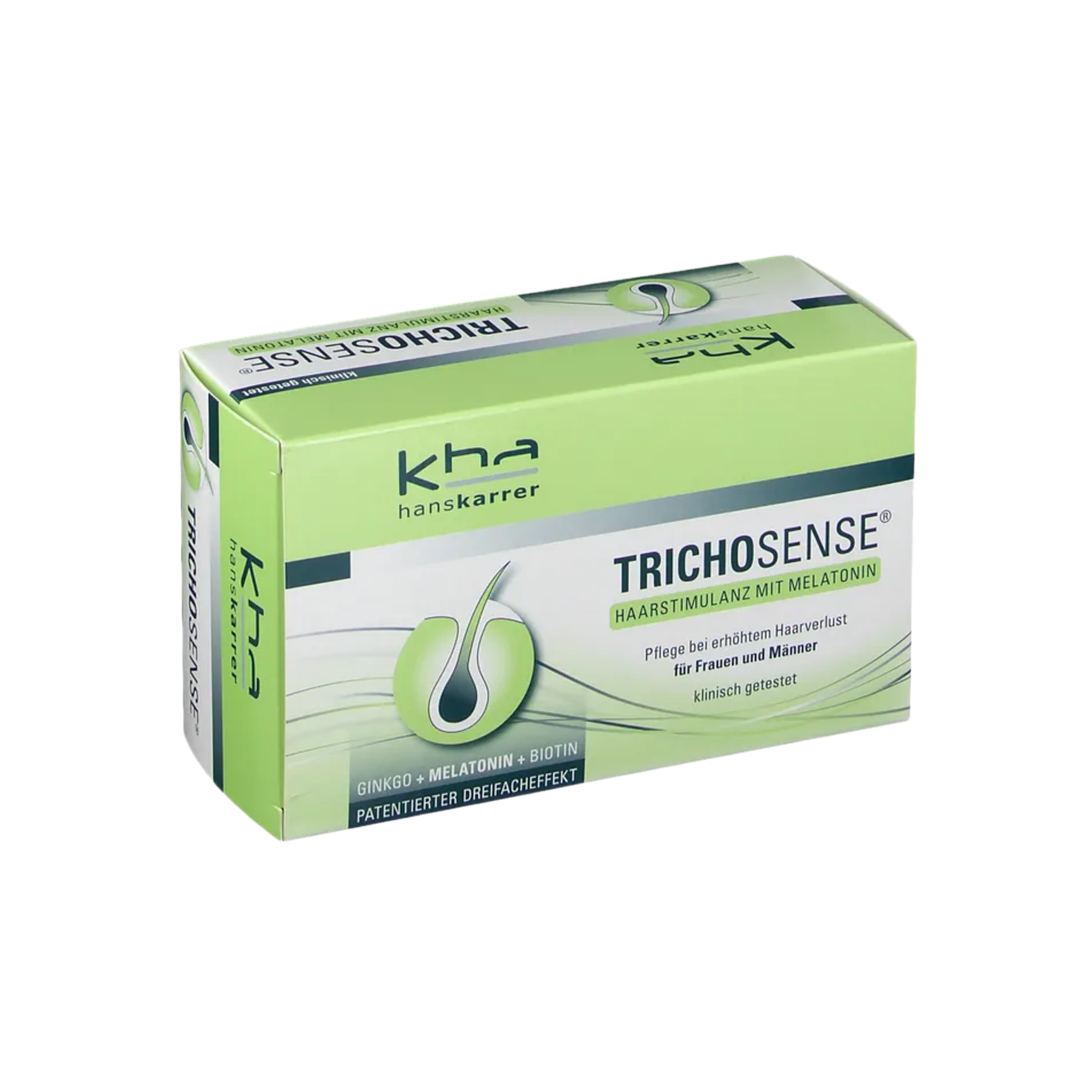 TRICHOSENSE Solution 30 × 3 ml Single-Dose Applicators PZN 00202324 | Melatonin Scalp Care Solution | For Thinning Hair | Cosmetic Hair Care