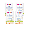 HiPP HA 2 COMBIOTIK Follow-On Formula Family Value Pack 2400g 4 × 600 g | From 6 Months | Hydrolyzed Protein | Natural Lactic Cultures, GOS & DHA