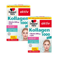 Doppelherz® aktiv Kollagen 1000 + Biotin | 2-Pack | 1,000 mg Collagen for Skin & Connective Tissue | 200 Tablets | PZN 18389369